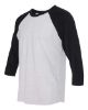 Picture of 6051 - Unisex Triblend Three-Quarter Raglan Tee