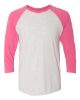 Picture of 6051 - Unisex Triblend Three-Quarter Raglan Tee