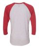 Picture of 6051 - Unisex Triblend Three-Quarter Raglan Tee