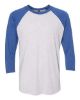 Picture of 6051 - Unisex Triblend Three-Quarter Raglan Tee