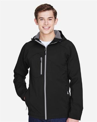 Picture of 88166 - Men's Prospect Two-Layer Fleece Bonded Soft Shell Hooded Jacket