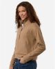 Picture of NE220W - Women's Mantra Half-Zip Ottoman Pullover