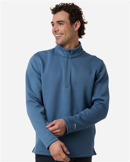 Picture of 638595 - Men's Pebble Quarter-Zip Pullover