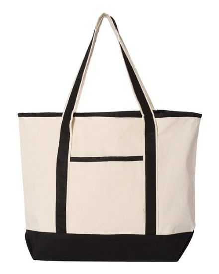 Picture of Q1500 - 34.6L Large Canvas Deluxe Tote