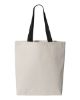 Picture of Q4400 - 11L Canvas Tote with Contrast-Color Handles