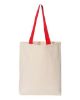 Picture of Q4400 - 11L Canvas Tote with Contrast-Color Handles