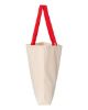 Picture of Q4400 - 11L Canvas Tote with Contrast-Color Handles