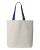 Picture of Q4400 - 11L Canvas Tote with Contrast-Color Handles