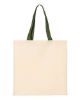 Picture of QTB6000 - Economical Tote with Contrast-Color Handles