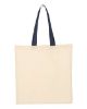 Picture of QTB6000 - Economical Tote with Contrast-Color Handles
