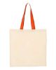 Picture of QTB6000 - Economical Tote with Contrast-Color Handles