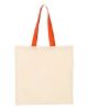 Picture of QTB6000 - Economical Tote with Contrast-Color Handles