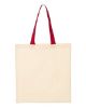 Picture of QTB6000 - Economical Tote with Contrast-Color Handles