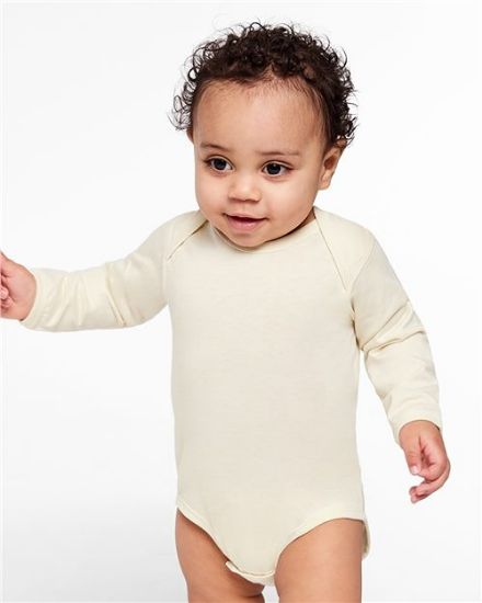 Picture of 4421 - Infant Fine Jersey Long Sleeve Bodysuit