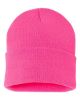 Picture of SP12 - 12" Solid Cuffed Beanie