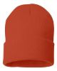 Picture of SP12 - 12" Solid Cuffed Beanie