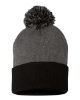 Picture of SP15 - 12" Pom-Pom Cuffed Beanie