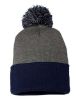 Picture of SP15 - 12" Pom-Pom Cuffed Beanie