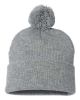 Picture of SP15 - 12" Pom-Pom Cuffed Beanie