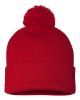 Picture of SP15 - 12" Pom-Pom Cuffed Beanie