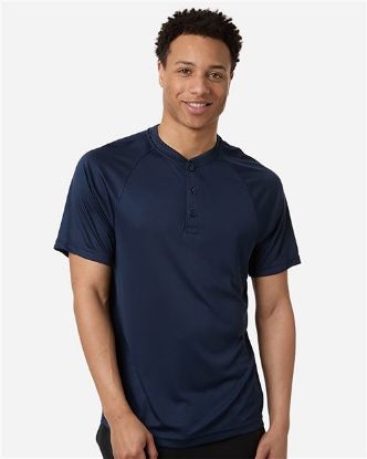 Picture of TT11HN - Men's Zone Performance Henley