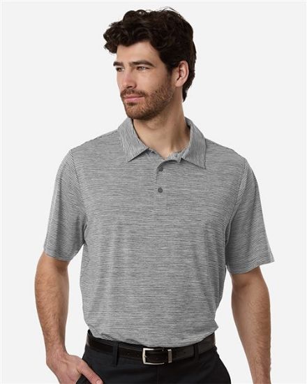 Picture of TT125 - Men's Relay Heathered Stripe Polo