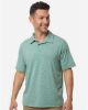 Picture of TT125 - Men's Relay Heathered Stripe Polo