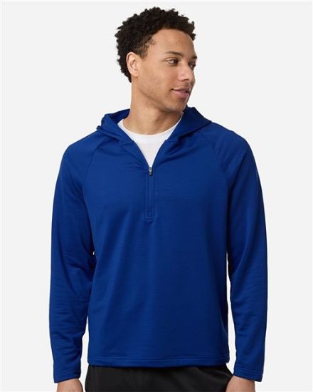 Picture of TT200 - Men's Qualify Quarter-Zip Hooded Pullover