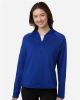Picture of TT200W - Women's Qualify Quarter-Zip Hooded Pullover