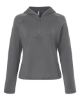 Picture of TT200W - Women's Qualify Quarter-Zip Hooded Pullover