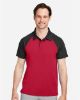 Picture of TT21C - Men's Command Snag-Protection Colorblock Polo
