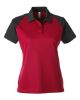 Picture of TT21CW - Women's Command Snag-Protection Colorblock Polo