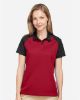 Picture of TT21CW - Women's Command Snag-Protection Colorblock Polo