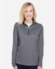 Picture of TT31HW - Women's Zone Sonic Heather Performance Quarter-Zip Pullover