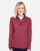 Picture of TT31HW - Women's Zone Sonic Heather Performance Quarter-Zip Pullover