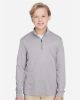 Picture of TT31HY - Youth Zone Sonic Heather Performance Quarter-Zip Pullover