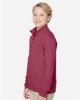 Picture of TT31HY - Youth Zone Sonic Heather Performance Quarter-Zip Pullover