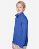 Picture of TT31HY - Youth Zone Sonic Heather Performance Quarter-Zip Pullover