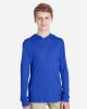 Picture of TT41Y - Youth Zone Performance Hooded Long Sleeve T-Shirt