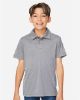 Picture of TT51HY - Youth Zone Sonic Heather Performance Polo
