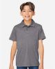Picture of TT51HY - Youth Zone Sonic Heather Performance Polo