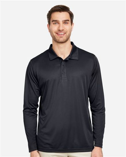 Picture of TT51L - Men's Zone Performance Long Sleeve Polo