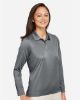 Picture of TT51LW - Women's Zone Performance Long Sleeve Polo