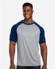 Picture of TT62 - Unisex Zone Colorblock Raglan T-Shirt