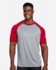 Picture of TT62 - Unisex Zone Colorblock Raglan T-Shirt