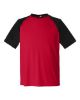 Picture of TT62 - Unisex Zone Colorblock Raglan T-Shirt
