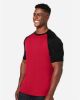 Picture of TT62 - Unisex Zone Colorblock Raglan T-Shirt