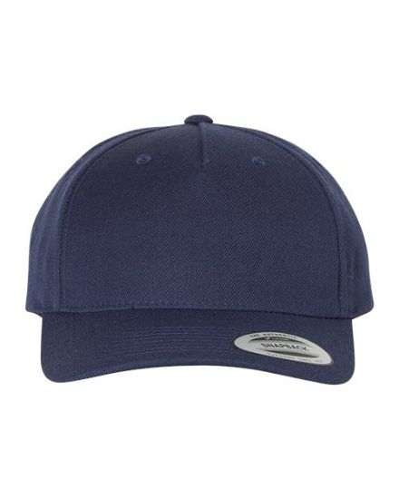 Picture of 5789M - Premium Five-Panel Curved Bill Snapback Cap