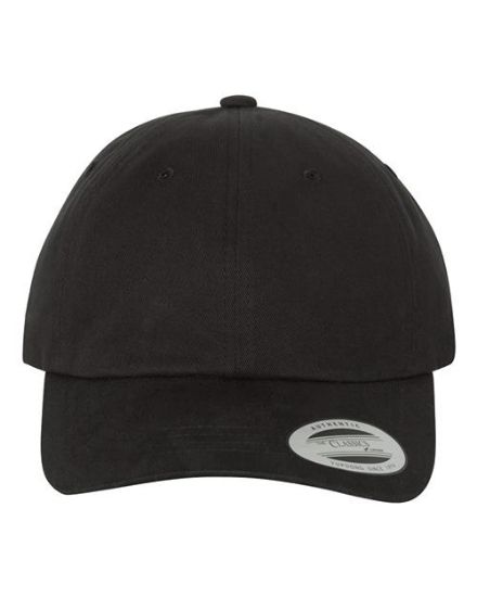 Picture of 6245PT - Peached Cotton Twill Dad Hat