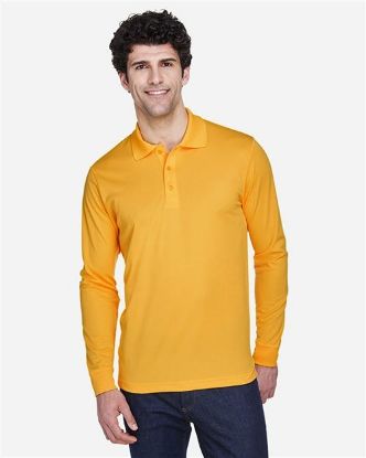 Picture of 88192 - Men's Pinnacle Performance Long Sleeve Piqué Polo